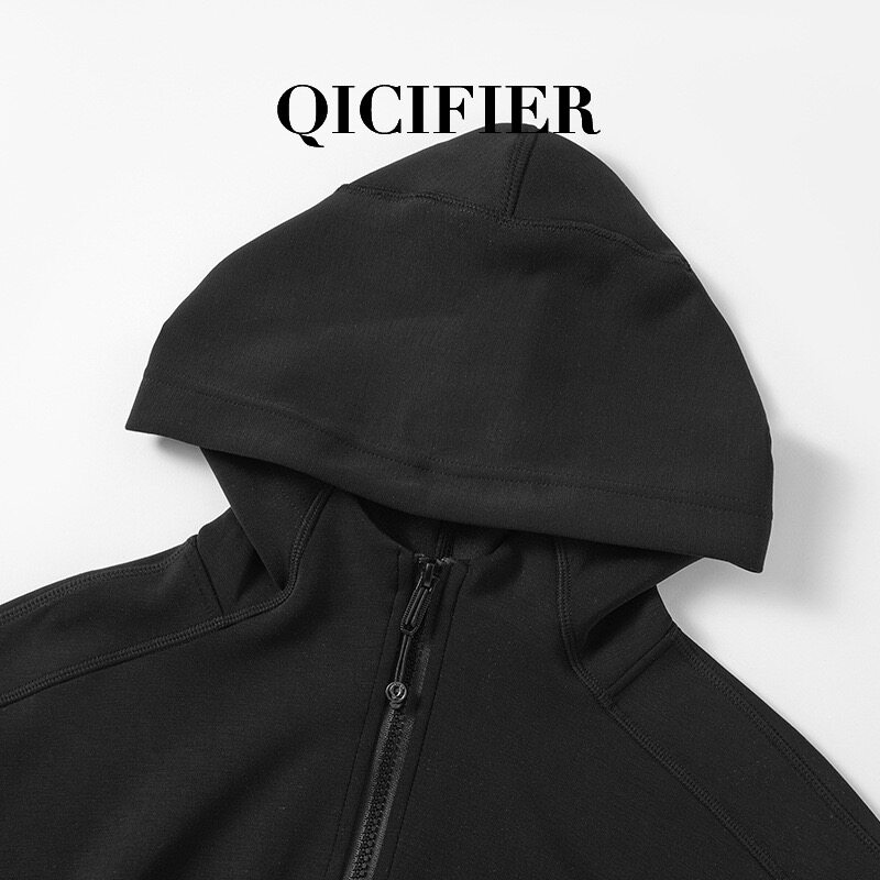 Куртка для йоги 新款糯米休闲瑜伽上衣跑步运动健身拉链连帽衫瑜伽卫衣女5219 Thousands of colored phyl