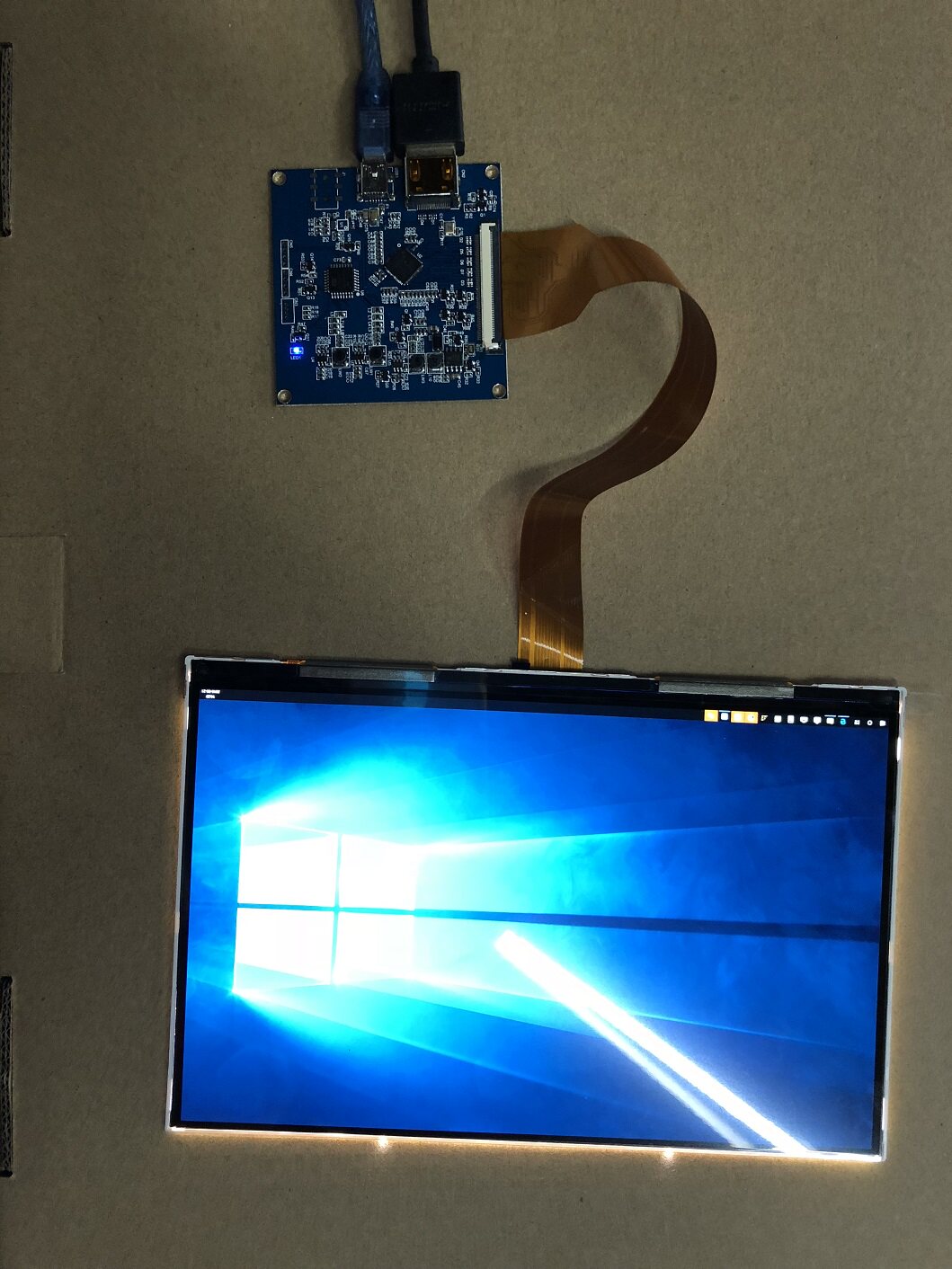 8 9-inch LCD screen driver board 2K resolution display kit MIPI driver Board light curing direct shot