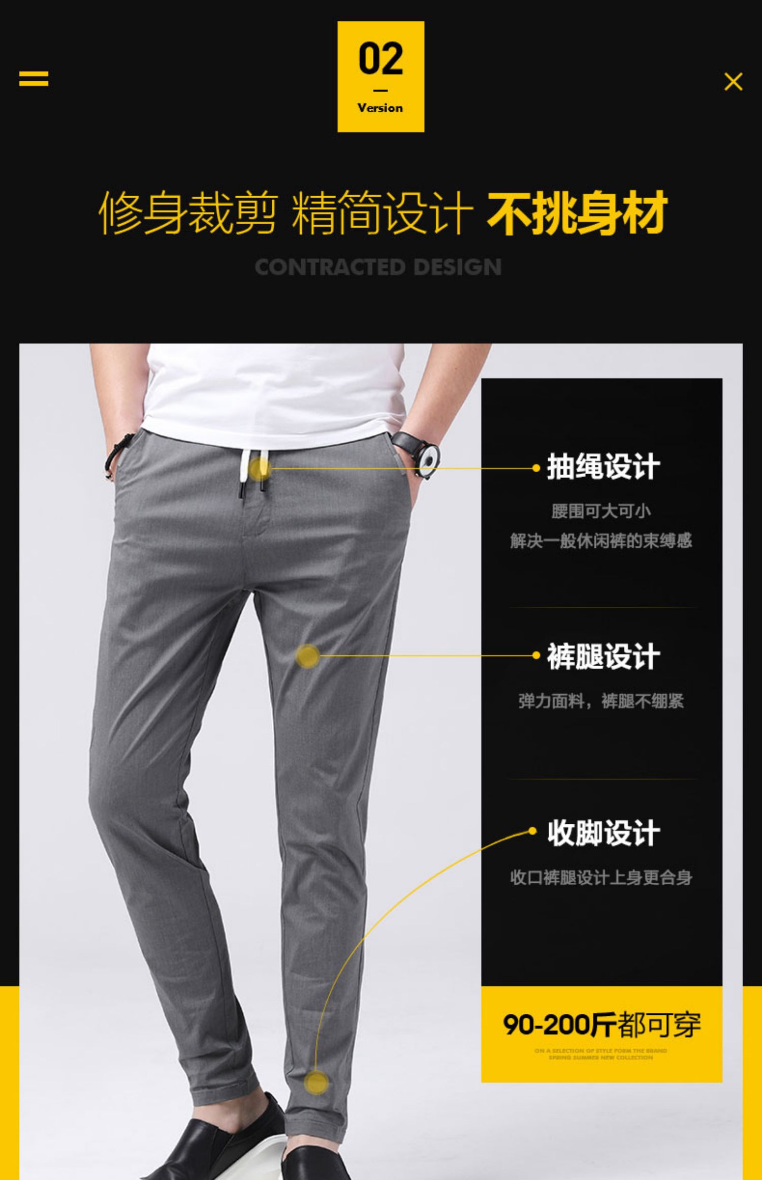 Quần nam mùa hè Quần nam 2019 mới thủy triều mùa hè siêu mỏng cotton lanh lanh Quần lụa nam băng giản dị - Quần tây thường quần sooc
