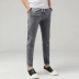 Quần nam mùa hè Quần nam 2019 mới thủy triều mùa hè siêu mỏng cotton lanh lanh Quần lụa nam băng giản dị - Quần tây thường Quần tây thường