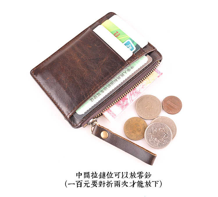 [Sub-nghệ thuật] handmade da thẻ đa thẻ head lớp da thẻ ngân hàng đơn giản siêu mỏng giấy phép lái xe thiết lập đồng xu ví ví nam lv