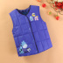 1 trai 2 gái 3 đông 4 dày 5 trẻ 6 bé 7 vest 7 vai 8 lót 9-10 tuổi xuống áo vest cotton áo gile trẻ em Áo ghi lê