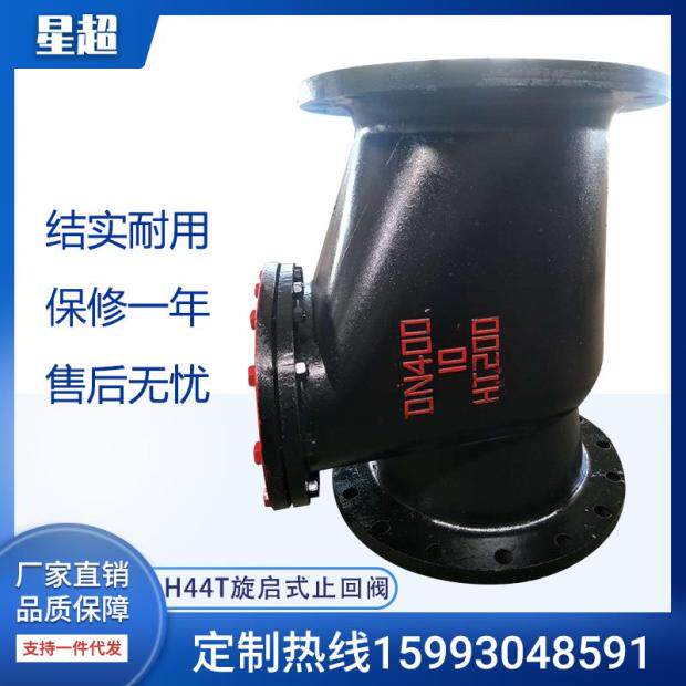 Cast Iron Swivel Check Valve H44T-16 Swivel Check Valve DN100 Swivel Check Valve
