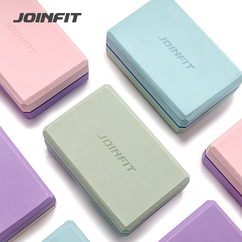 JOIUNFIT Two-Color Yoga Brick Children Dance Assisted Training Brick Pular to Increase Density Fitness Gadget