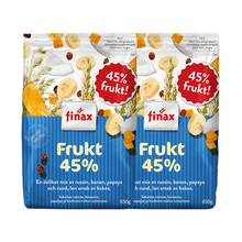 Finax水果坚果脱脂麦片*2包1300g