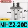 xylanh mal32x125 Xi lanh ngón tay khí nén loại SMC MHZ2-10D16d20d25d32D40D kẹp thao tác song song HFZ xylanh mal32x125 xi lanh khí nén vuông