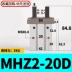 xylanh mal32x125 Xi lanh ngón tay khí nén loại SMC MHZ2-10D16d20d25d32D40D kẹp thao tác song song HFZ xylanh mal32x125 xi lanh khí nén vuông Xi lanh khí nén