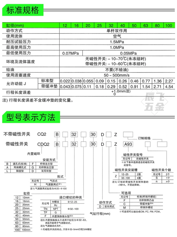 bán xi lanh khí nén Khí nén lực đẩy cao khí mỏng CDQ2B12/16/20/25/32/40/50/63/80/100-10*30-S giá xi lanh khí nén 2 chiều điều khiển xi lanh khí nén