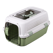 Pet flight box cat and dog outing portable box checked box cat cage airplane transport vehicle-mounted dog cage supplies