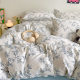 French Xiaoxiangfeng Cotton Four-piece Bedding Kit
