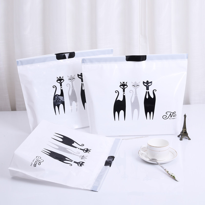 Clothing Store Clothing Clothes Bags Children Clothing Plastic Bags Plastic Women's Clothing Takeaway Handbag Shopping Gift Packaging Custom