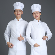 Chef overalls mens short sleeves summer thin pastry restaurant staff clothing rear kitchen clothes long sleeves