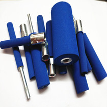 Rubber rod Sponge rod Polishing rod with handle Rubber rod sandpaper grinding rod Flashlight drill Sponge rod inner groove dead angle