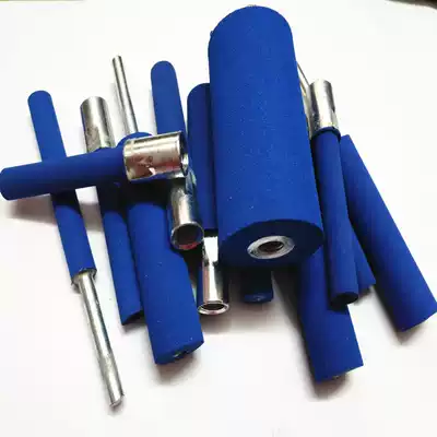 Rubber Rod sea cotton stick polishing rod with handle rubber rod sandpaper grinding Rod electric drill sponge Rod inner groove dead angle