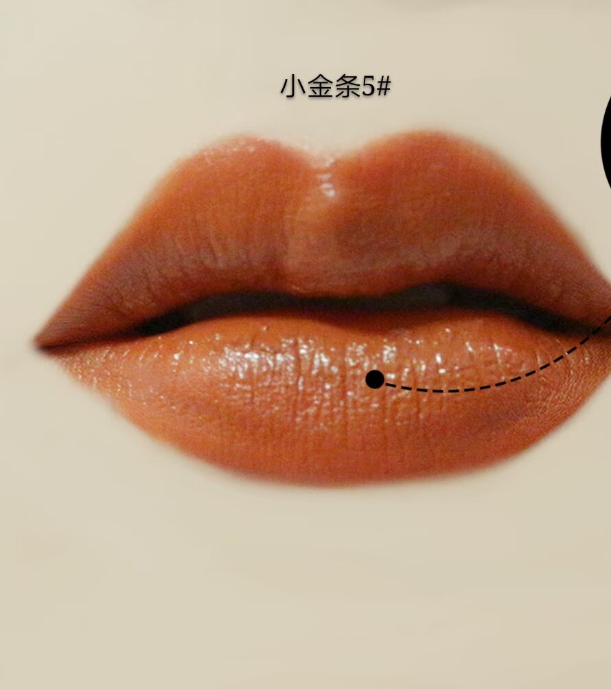Zhongkai small gold mờ lip glaze mẫu thử màu nhung mờ son môi dưỡng ẩm cho son bóng son bóng nhuộm môi lỏng đích thực - Son bóng / Liquid Rouge 	son bóng romand 05