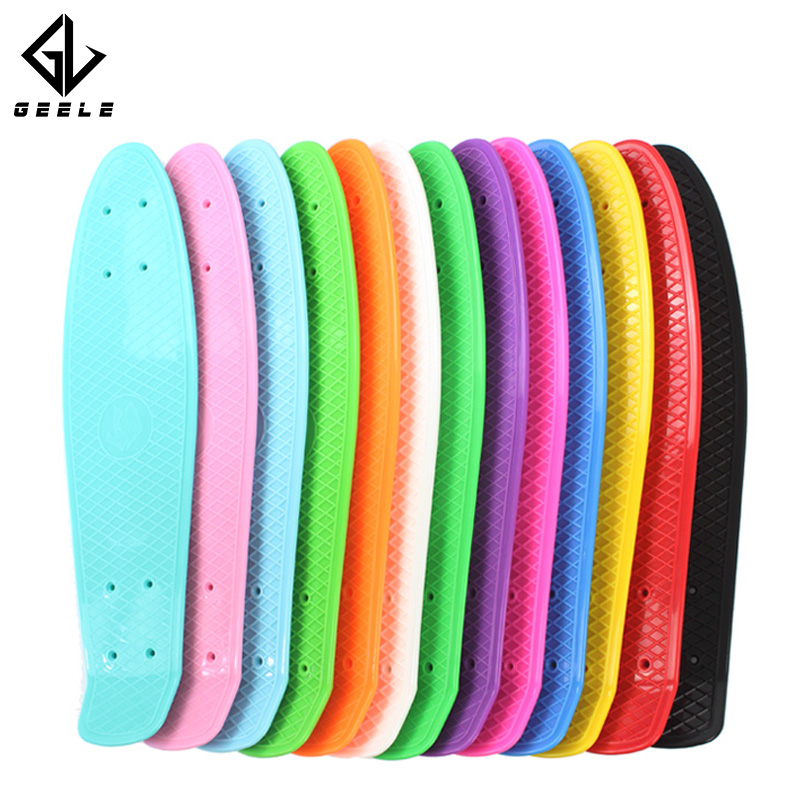 Plastic Small Fish Plate Surface Banana Plate Surface Mini Small Fish Plate Surface Four Wheels Scooter Skateboard Face Accessories