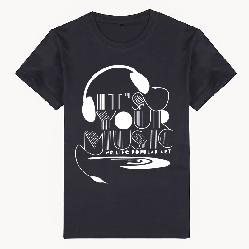 Áo thun cotton nam ngắn tay mùa hè XL thể thao nam béo cổ tròn tay áo nam nửa 桖 áo sơ mi chạm đáy thủy triều áo thun gucci
