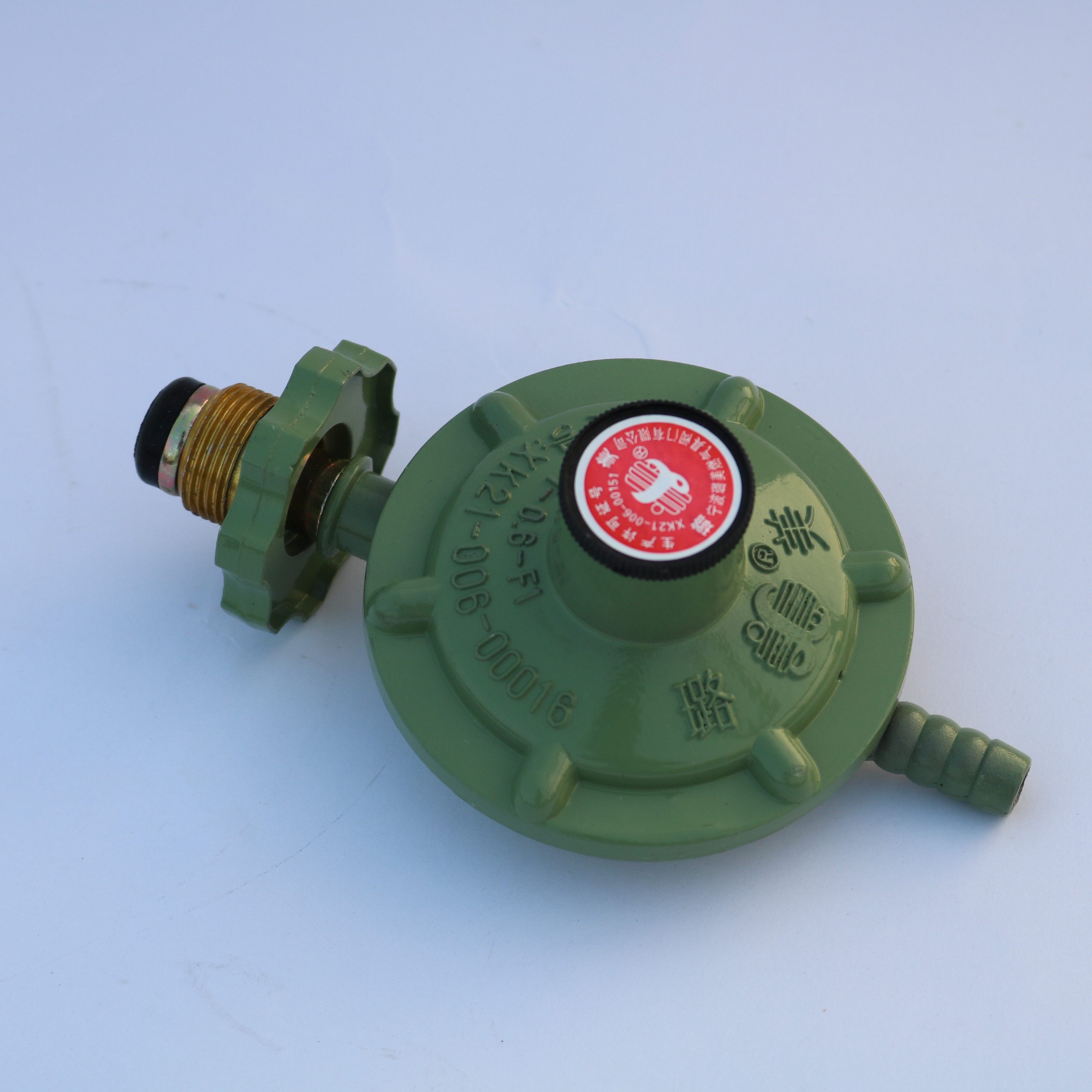 Lu Mei brand JYT-0 6-F1 household liquefied petroleum gas regulator 0 6 non-adjustable national standard pressure reducing valve