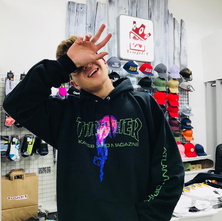 Shop Thrasher Hoodie Jellyfish | UP TO 59% OFF