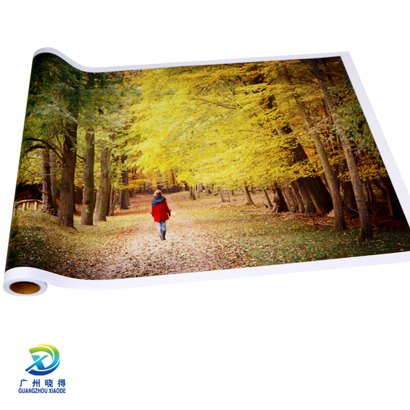 Qianfan 260G water-based PVC negative film display rack light film light box special ink absorption strong stiffness high non-curling custom