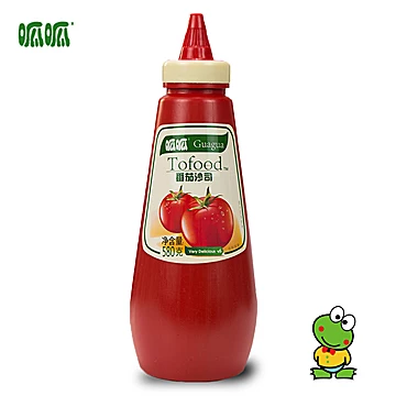 【呱呱】番茄酱番茄沙司580g[10元优惠券]-寻折猪