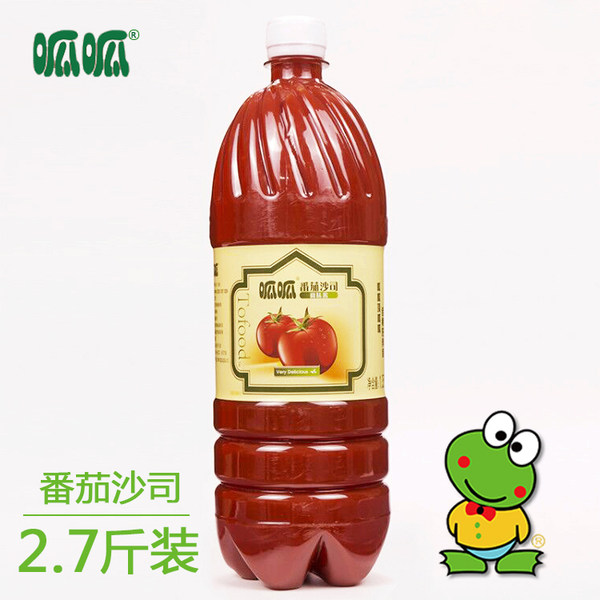 呱呱牌 番茄沙司酱 2.7斤家庭装 天猫优惠券折后￥9.9包邮（￥19.9-10）