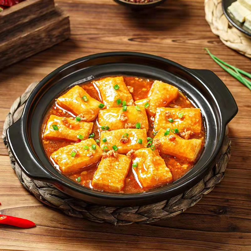 Nice Bag Berries Tofu 340g Bagged Frozen Net Red Fried Barbecue Snack Semi-finished Milk Tender And Tender Tofu