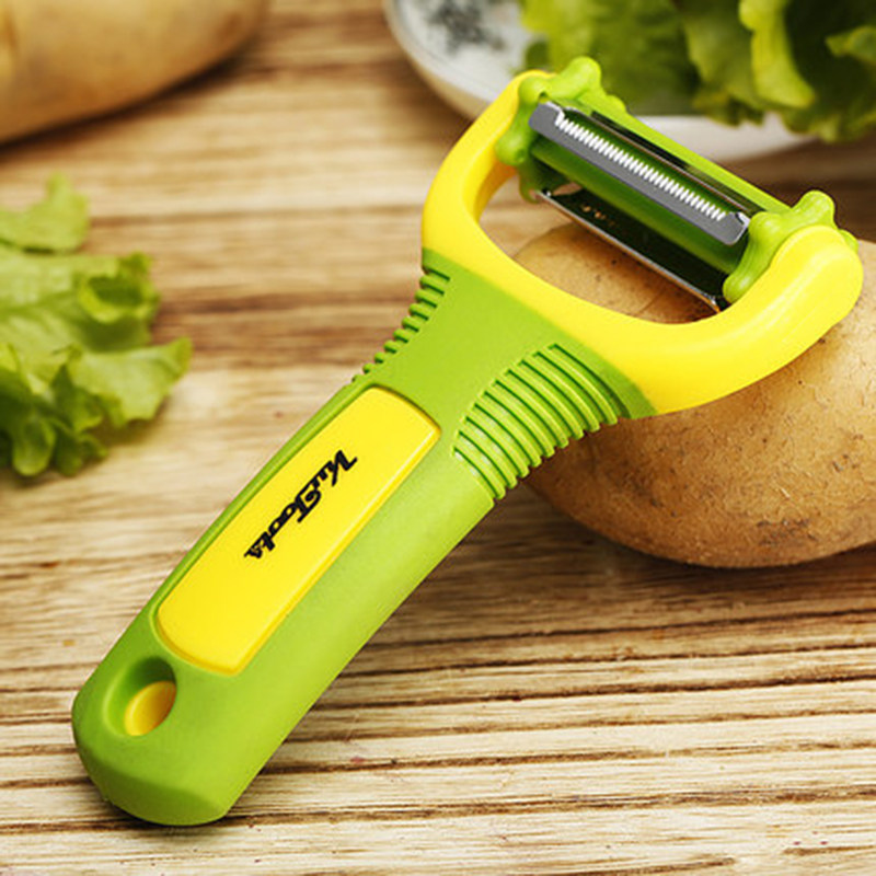 Old daddy multipurpose fruit peeler three-in-one stainless steel paring knife planing knife kitchen melon and fruit planing silverware