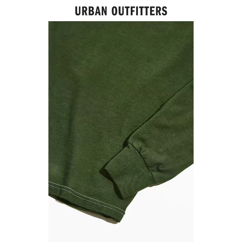 Футболка с длинными рукавами с принтом по мотивам Майлза Дэвиса, Urban Outfitters, мужская стильная крутая футболка