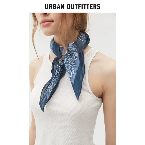 Свежий галстук -ветер, модный платок, городские накиды