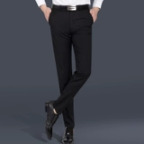 Штаны, мужской черный пиджак классического кроя для отдыха, облегающий крой
