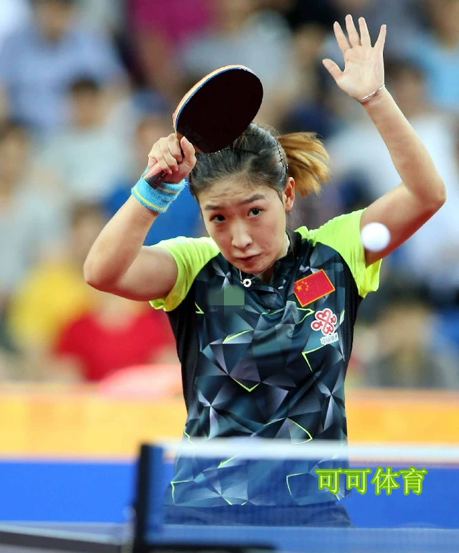 Ca cao nam giới và phụ nữ mô hình trẻ em của table tennis quần áo phù hợp với ngắn tay áo sơ mi cạnh tranh phù hợp với áo thể thao tùy chọn cờ phiên bản