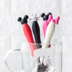 Phim hoạt hình dễ thương cho bé mẫu giáo bộ đồ ăn nĩa muỗng Creative Mickey 304 inox muỗng nĩa dĩa nhựa Đồ ăn tối
