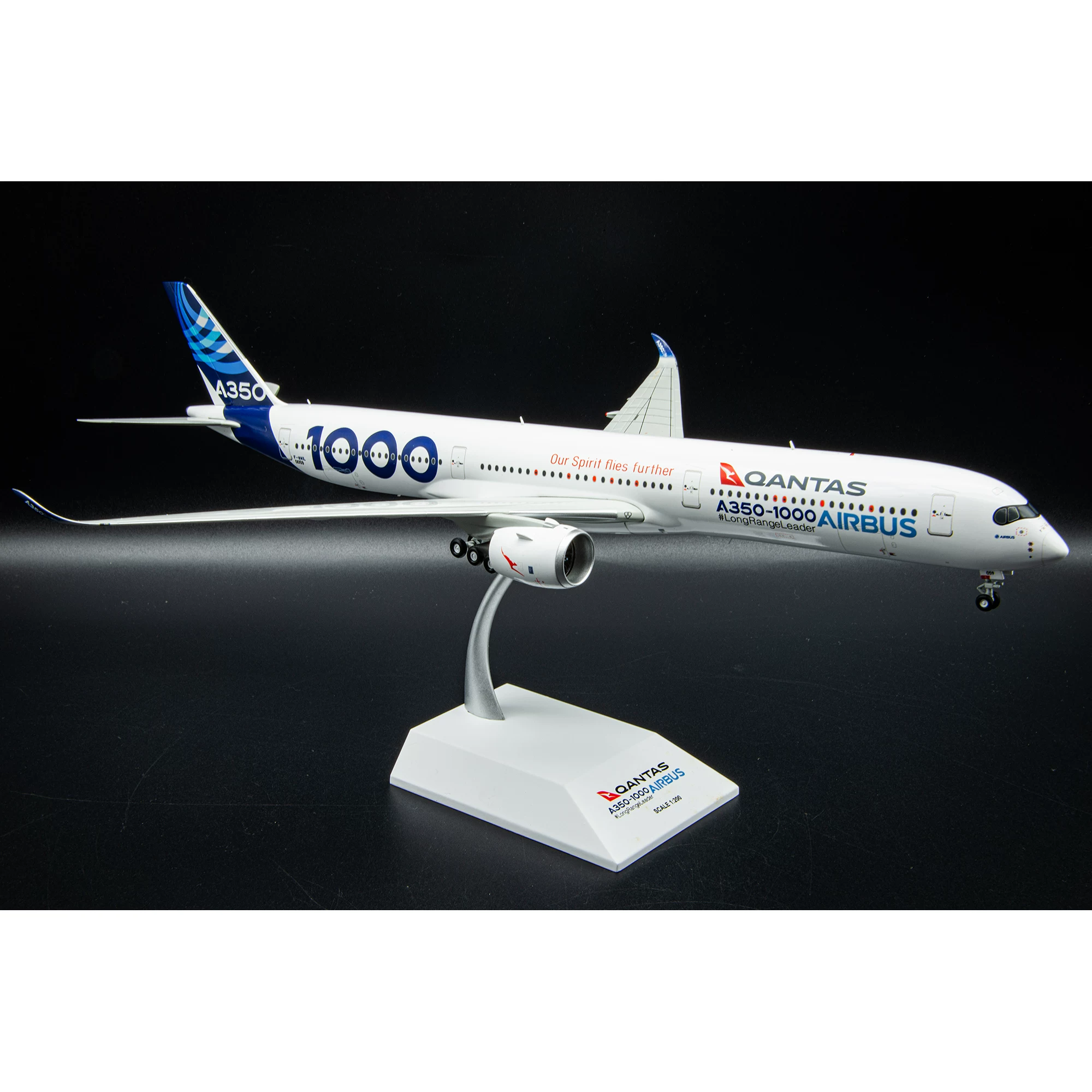 Модель самолета Airbus A350-1000 в масштабе 1:200, коллекционная фигурка JCwings, Австралийская памятная роспись