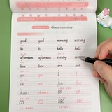 Тетрадь для школьников, каллиграфия, ручка для тренировок, коллекция 2023, английский, для средней школы, Италия, английские буквы