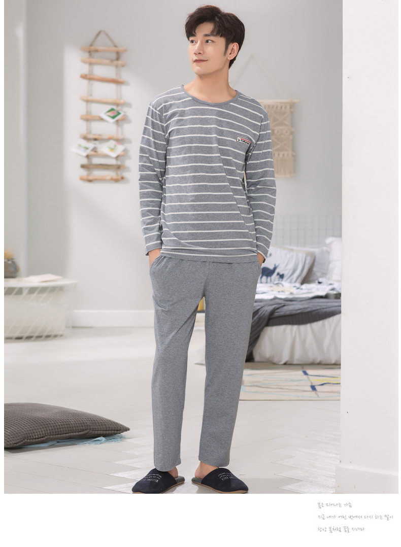 Pyjama mixte en Coton à manches longues - Ref 3004434 Image 13