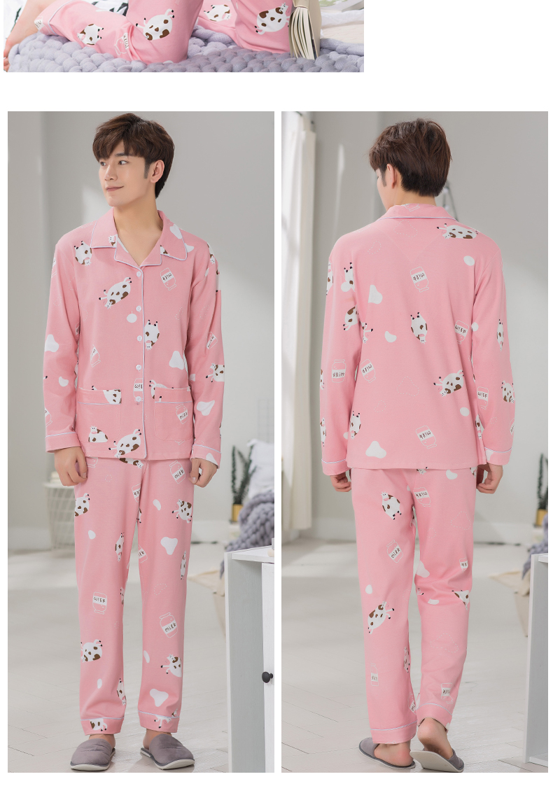 Pyjama mixte en Coton à manches longues - Ref 3004945 Image 19