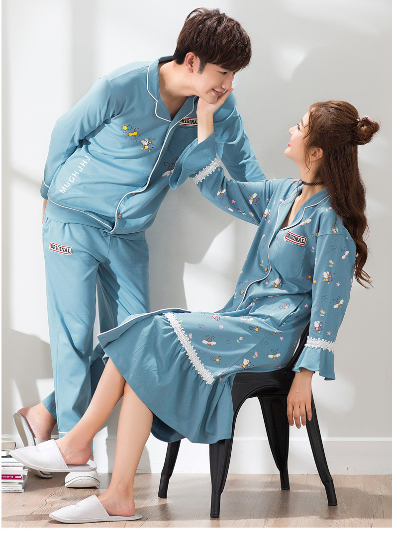 Pyjama mixte en Coton à manches longues - Ref 3004432 Image 20