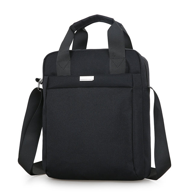 Oxford cloth portable business bag men's casual nylon backpack men's large capacity canvas shoulder crossbody briefcase ຜູ້ຊາຍ