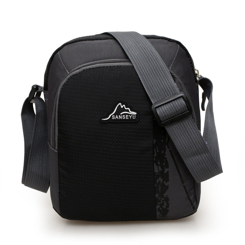 Messenger Bag Casual Sports Oxford Cloth Fashion Mini Small Bag Shoulder Bag Versatile Canvas Bag Men's and Women's Nylon Bag