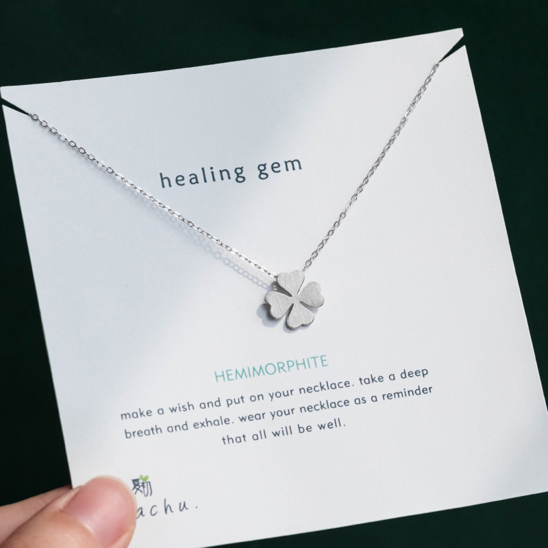 925 Silver Lucky Clock Necklace Woman 2021 new niche design sensitivity necklace 2022 chain