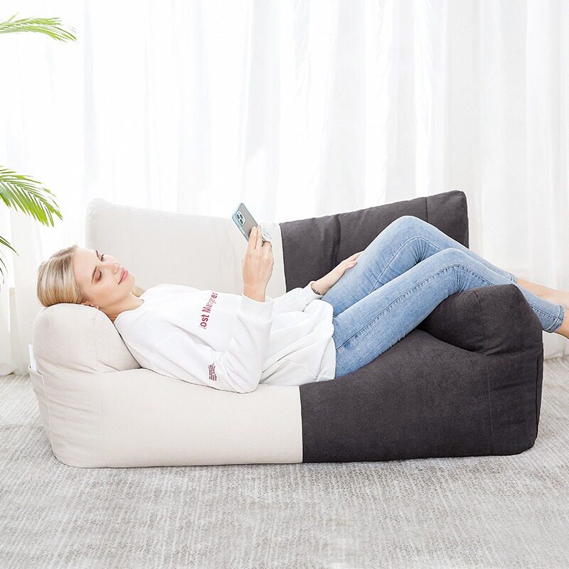 Huiya lazy sofa tatami bedroom small sofa chair living room double cute bean bag net red balcony leisure chair