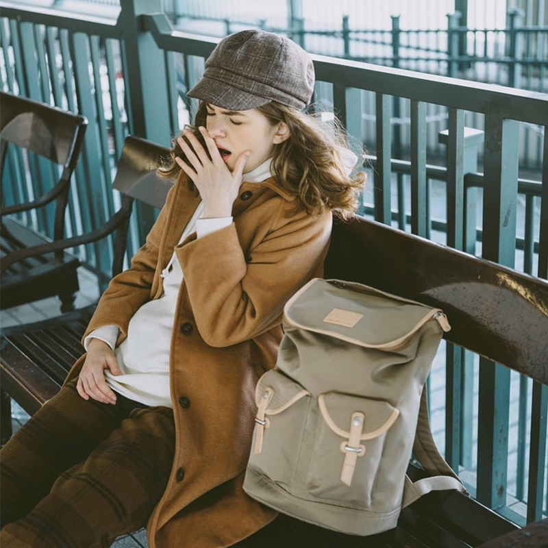 Doughnut Double Shoulder Bag bag CAPPELLA Waterproof Travel Student Cute Woman Bag Authorization