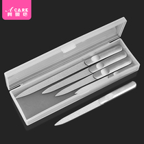 Special Nail File Manicure Frosted File Stainless Steel Grinding Nail Grinding Nail Strip Household Nail Tool Set