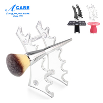 Makeup brush drying brush holder Sun brush holder mini brush holder cleaning and cleaning storage beauty drying acrylic rack tools