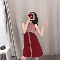 2020 new womens dress French style retro small crowdflower supersenswomens first love sweet and beautiful dress for childrens summer