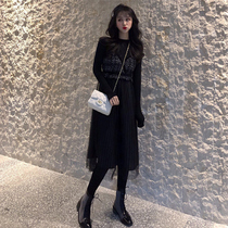 Dress 2021 new womens French Platycodon grandiflorum first love super fairies two dress dress children Spring