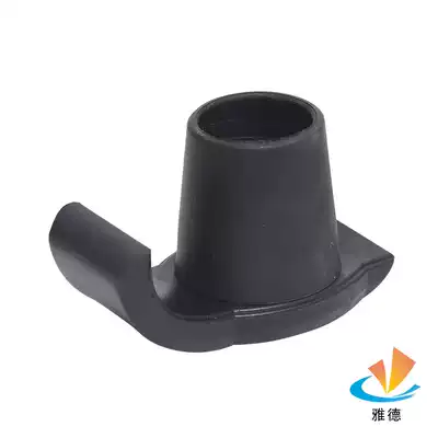 Special sleigh-type foot pad for Walker is non-slip and durable and better push