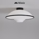 French Medieval Bauhaus Flying Saucer Ceiling Lamp Retro Simple Bedroom Study Lamp Creative Personalized Aisle Corridor Lamp