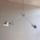 Italian Swing Arm Lamp Restaurant Mechanical Arm Long Arm Bedroom Study Retro Creative Adjustable Telescopic Double-Head Chandelier
